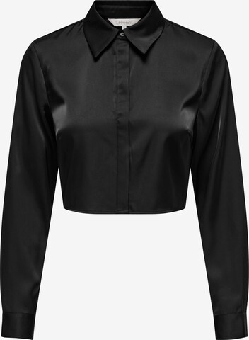 ONLY - Blusa 'PILAR' en negro: frente