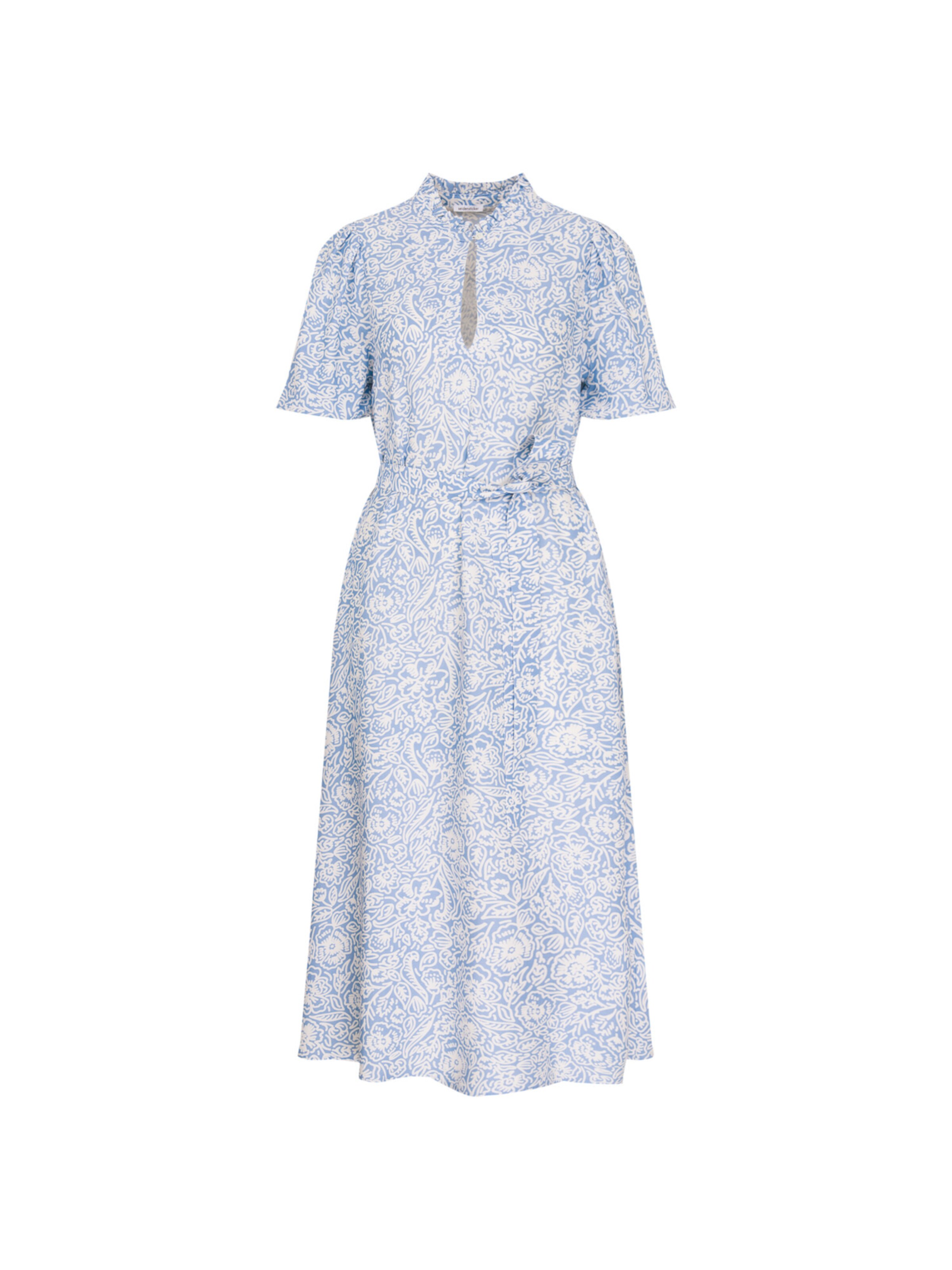 SEIDENSTICKER Dress 'Schwarze Rose' in Blue: front