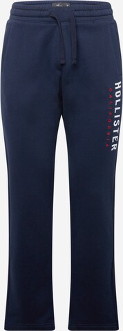 HOLLISTER Regular Broek in Blauw: voorkant