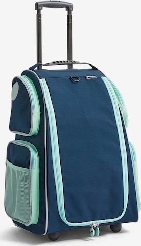 HABA Tas ' Schranktrolley ' in Blauw: voorkant