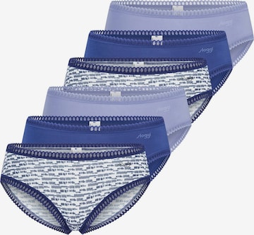 SLOGGI Panty 'GO Crush' in Blau: Vorderseite