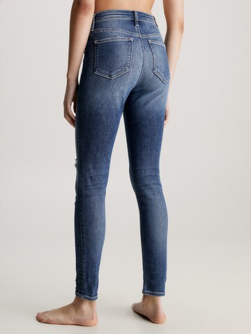 Calvin Klein Jeans Skinny Jeansy w kolorze niebieski