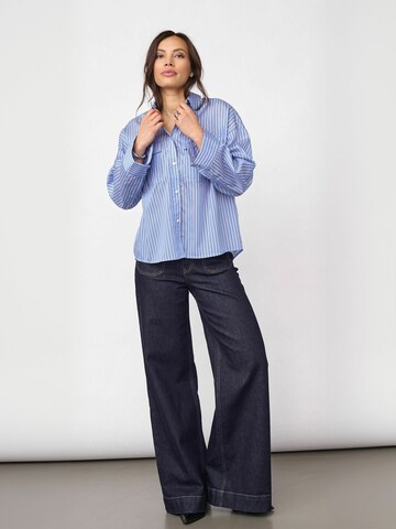 Maglietta ' Anica ' di co'couture in blu
