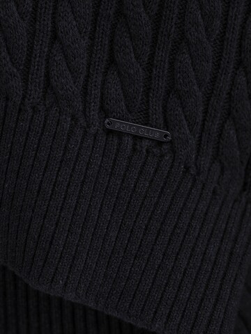 Polo Club Pullover in Schwarz