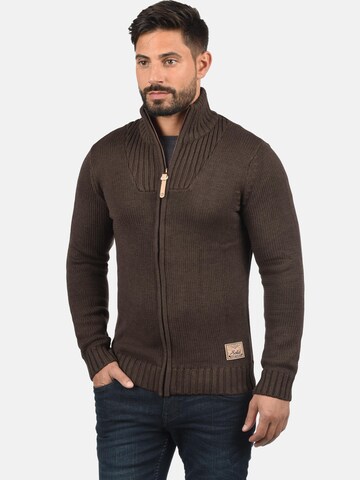 !Solid - Casaco de malha 'Poul' em castanho