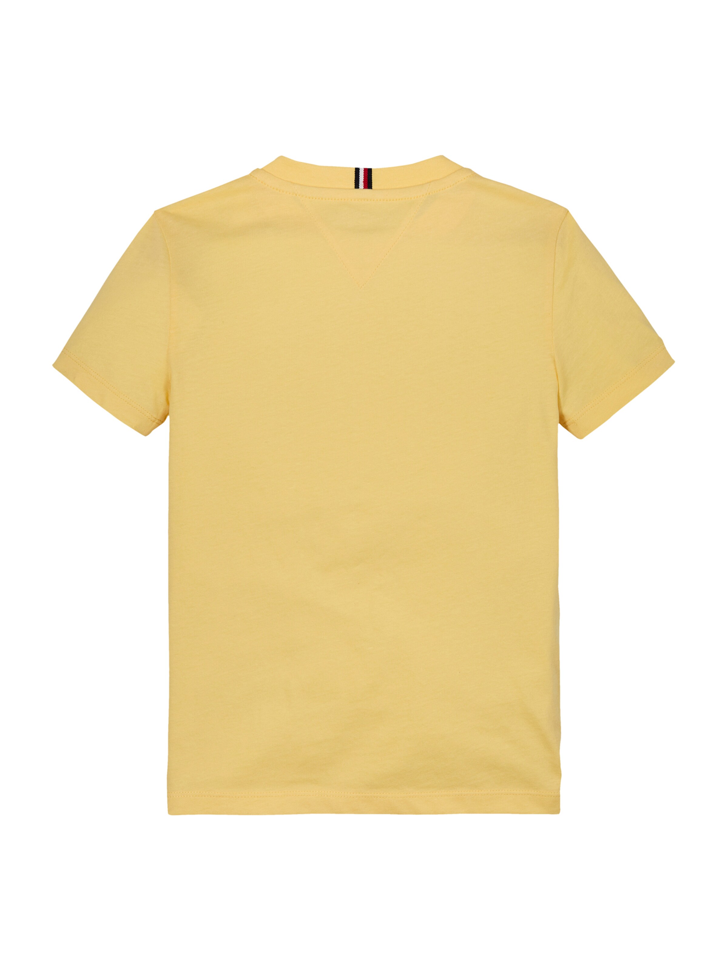 TOMMY HILFIGER Koszulka 'ESSENTIAL' w kolorze żółty
