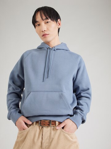 Carhartt WIP Sweatshirt 'Chase' in Blue: front