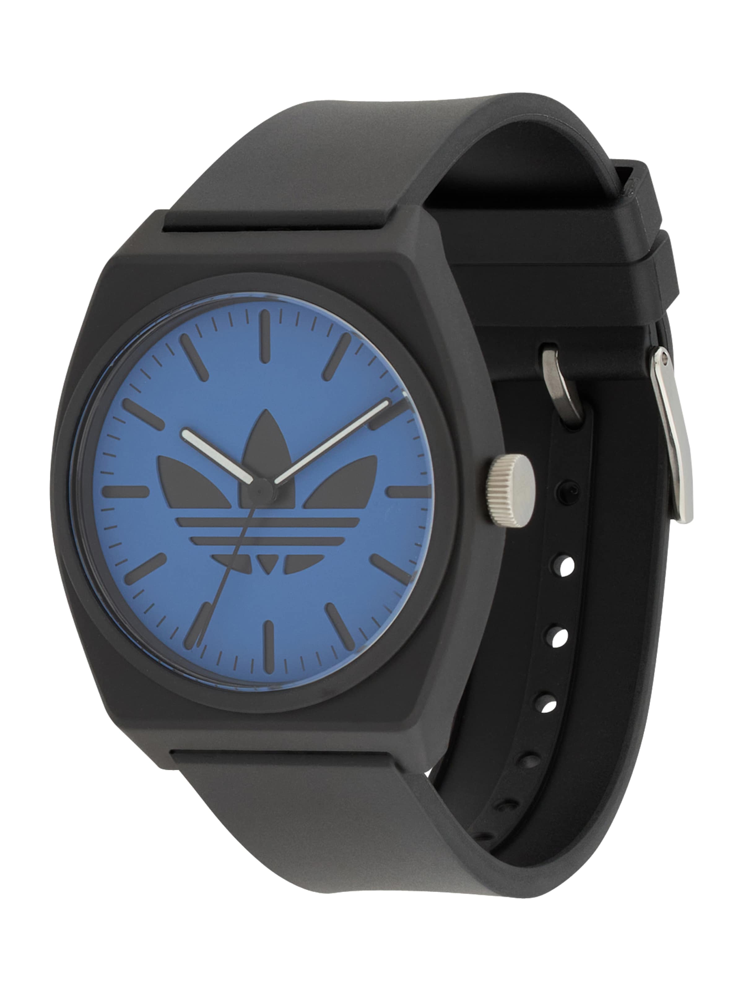 Ceas analogic 'PROJECT TWO' de la ADIDAS ORIGINALS pe negru: față