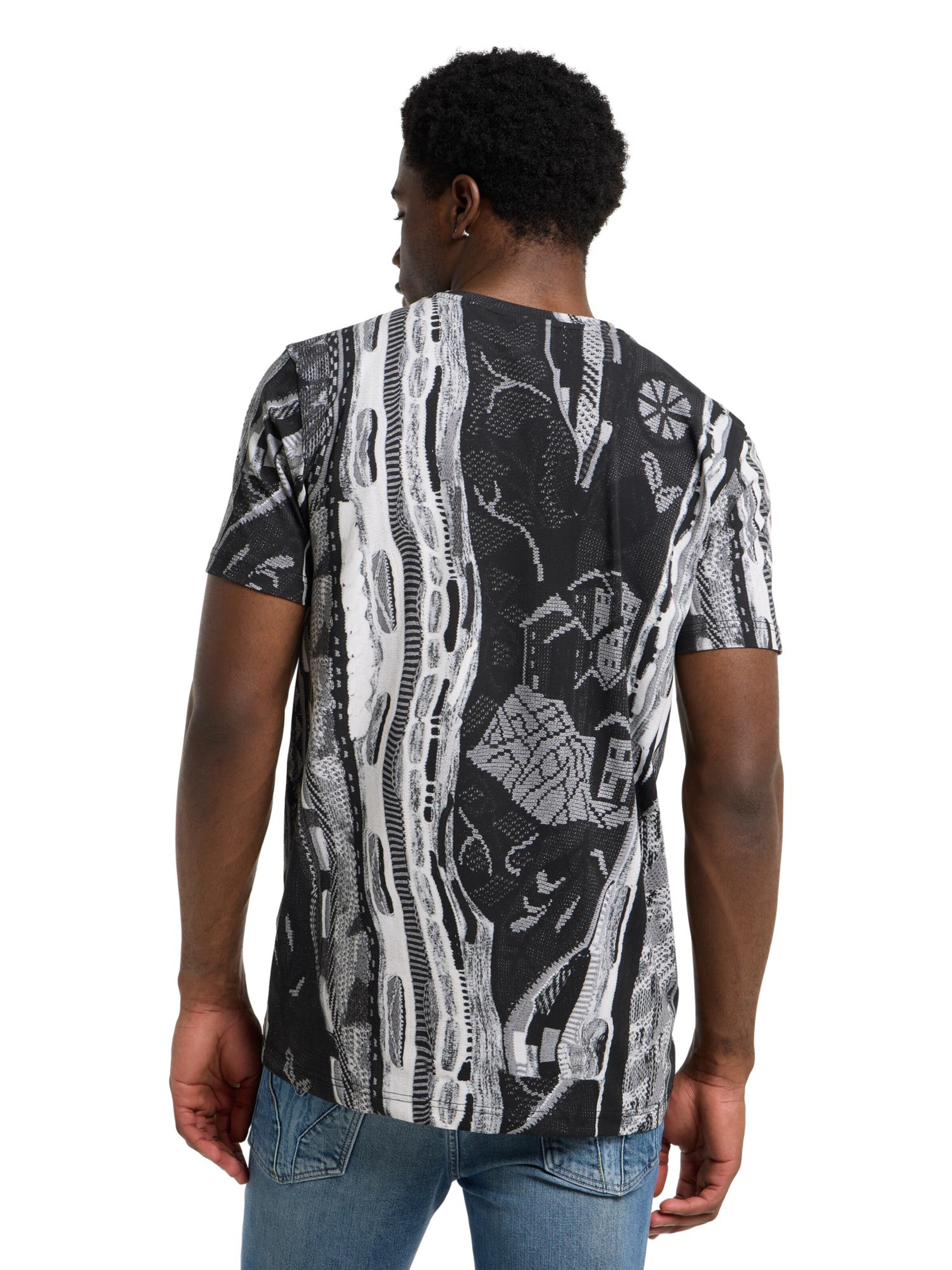 Carlo Colucci Shirt 'Einhaeuserer' in Zwart