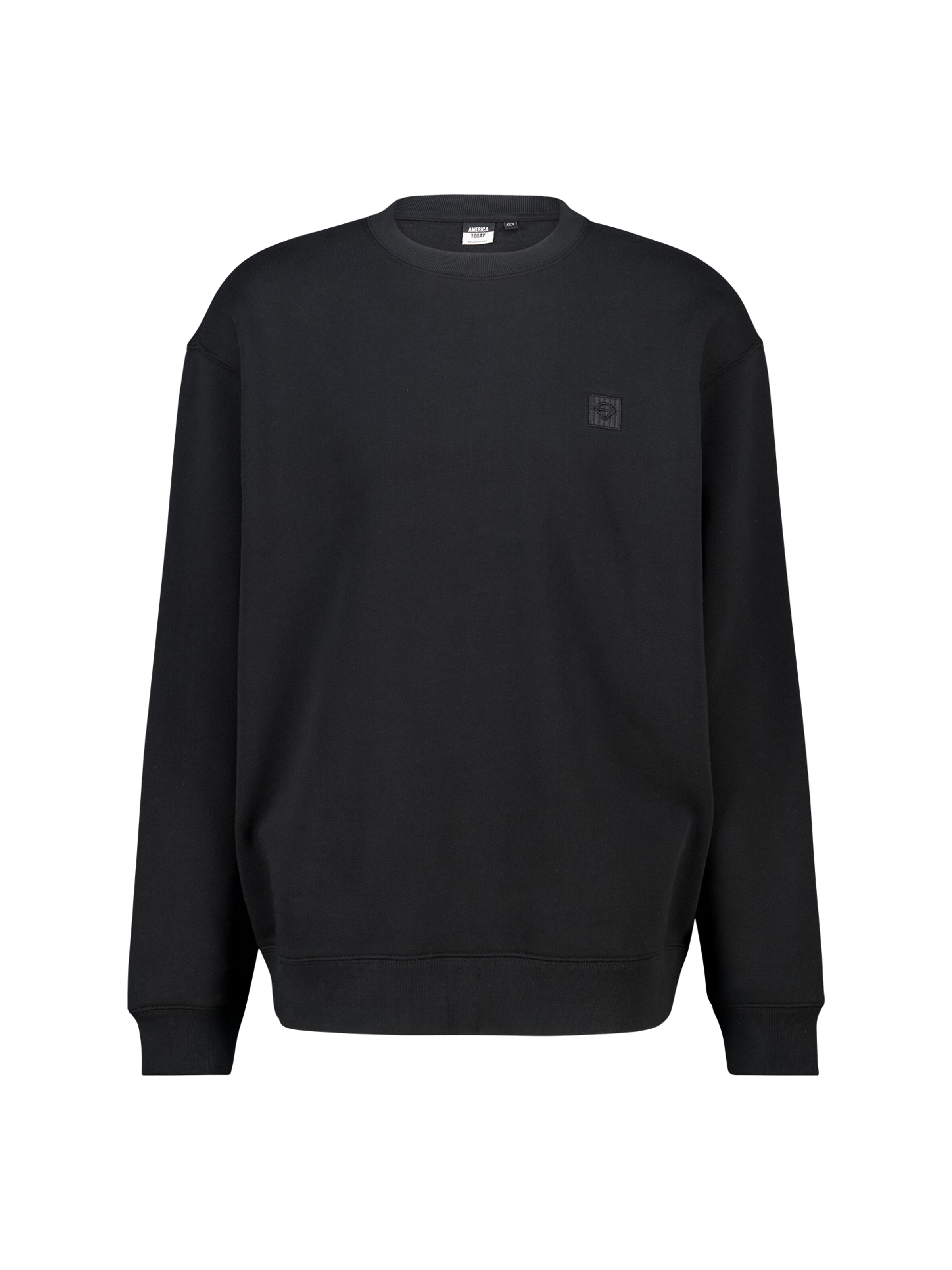 America Today Sweatshirt in Black: front
