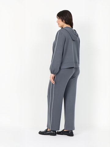 Wasabi Concept Sweater ' WA ' in Grey: side