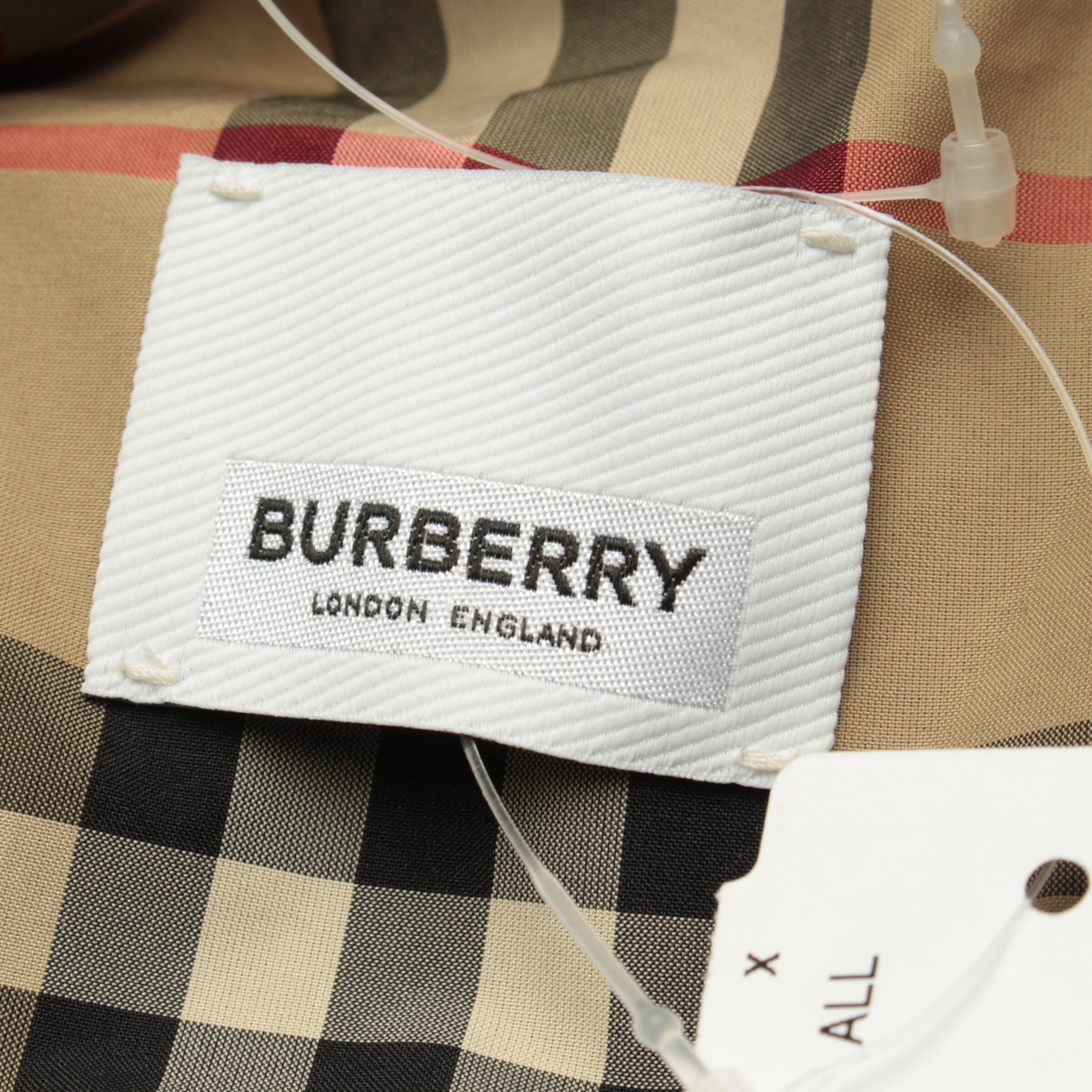 BURBERRY Sommerjacke XL in Schwarz