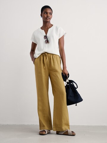 Seasalt Cornwall Loosefit Broek 'Tide Flow' in Geel
