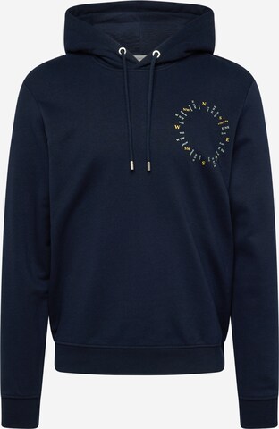 Sweat-shirt s.Oliver en bleu : devant