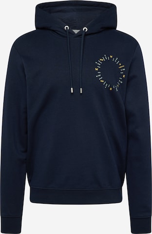 s.Oliver - Sweatshirt em azul: frente