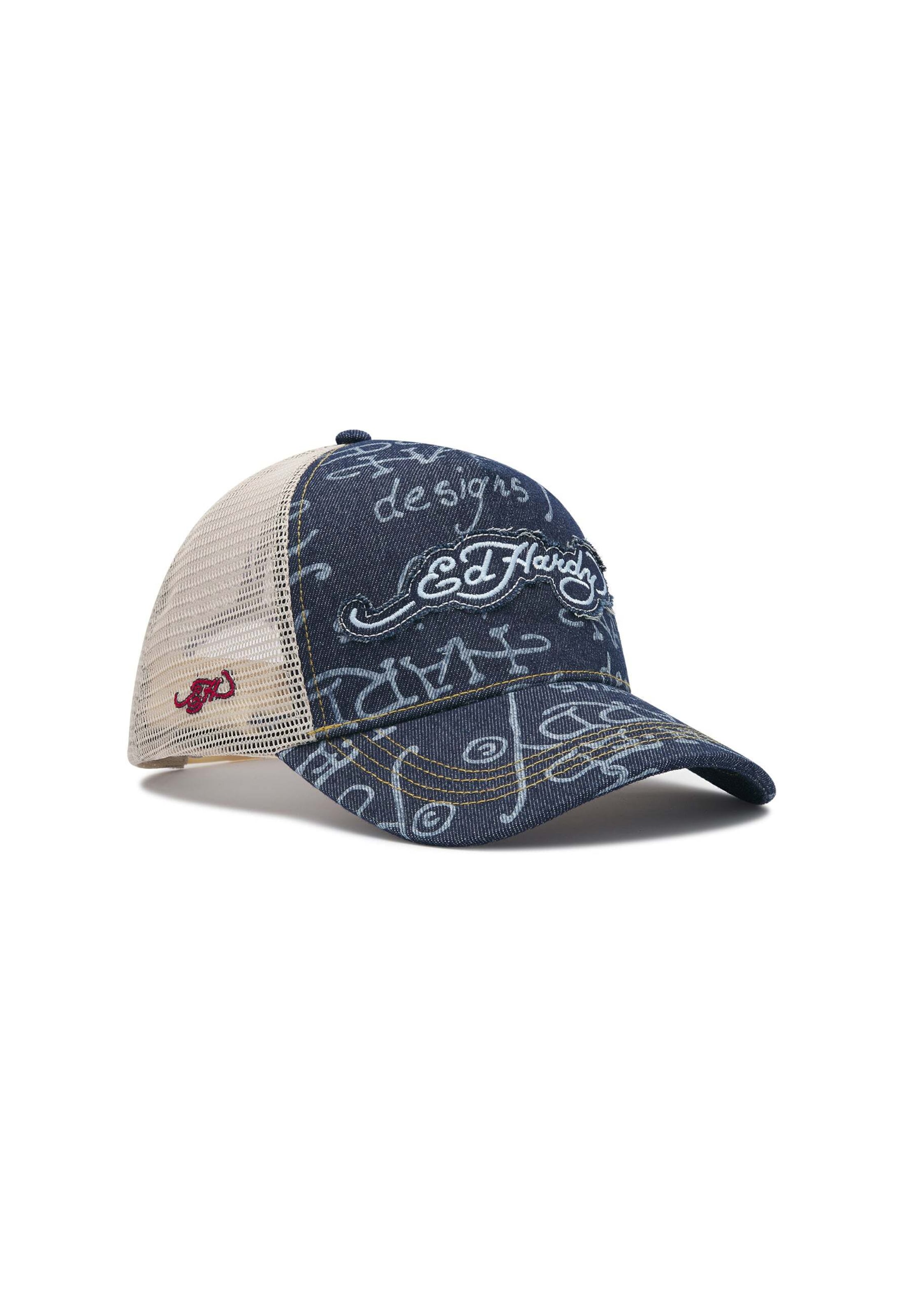 Ed Hardy Hætte i blå