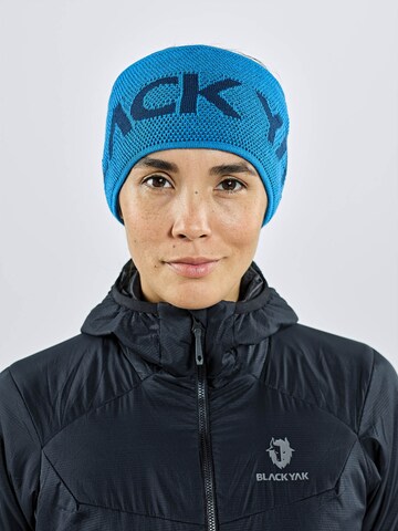 BLACKYAK Athletic Headband 'Yak Knit' in Blue