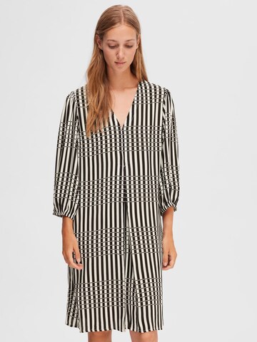 SELECTED FEMME Jurk in Zwart: voorkant