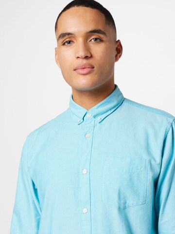 ESPRIT Regular fit Button Up Shirt in Blue