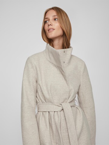 VILA Between-Seasons Coat in Beige