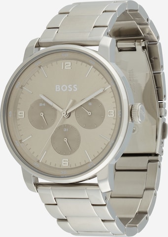 BOSS Black Analog watch 'CONTENDER' in Silver: front