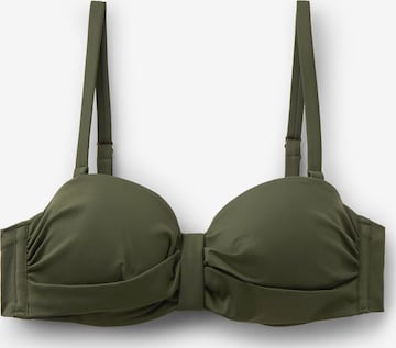 CALZEDONIA Bikinitop 'Premium Sculpt' in Grün: Vorderseite