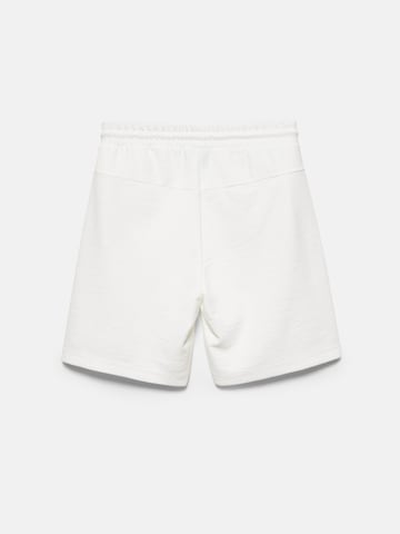 Loosefit Pantaloni di Pull&Bear in bianco