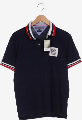 TOMMY HILFIGER Poloshirt L in Blau: predná strana