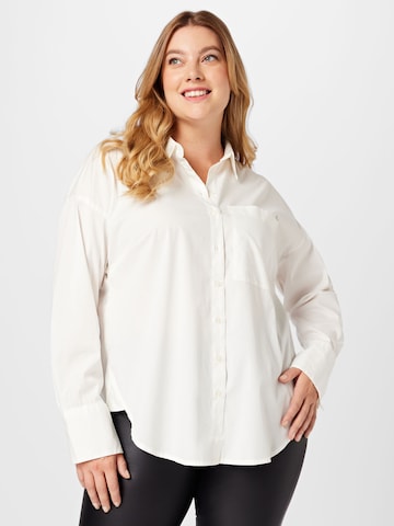 Tom Tailor Women + Blouse in White: front