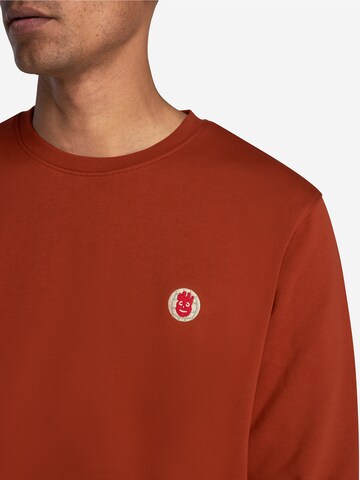 A-dam Sweatshirt 'Brothergibson' in Rood
