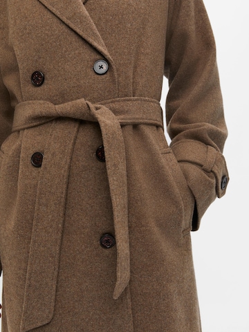 OBJECT Between-Seasons Coat 'Keily' in Brown