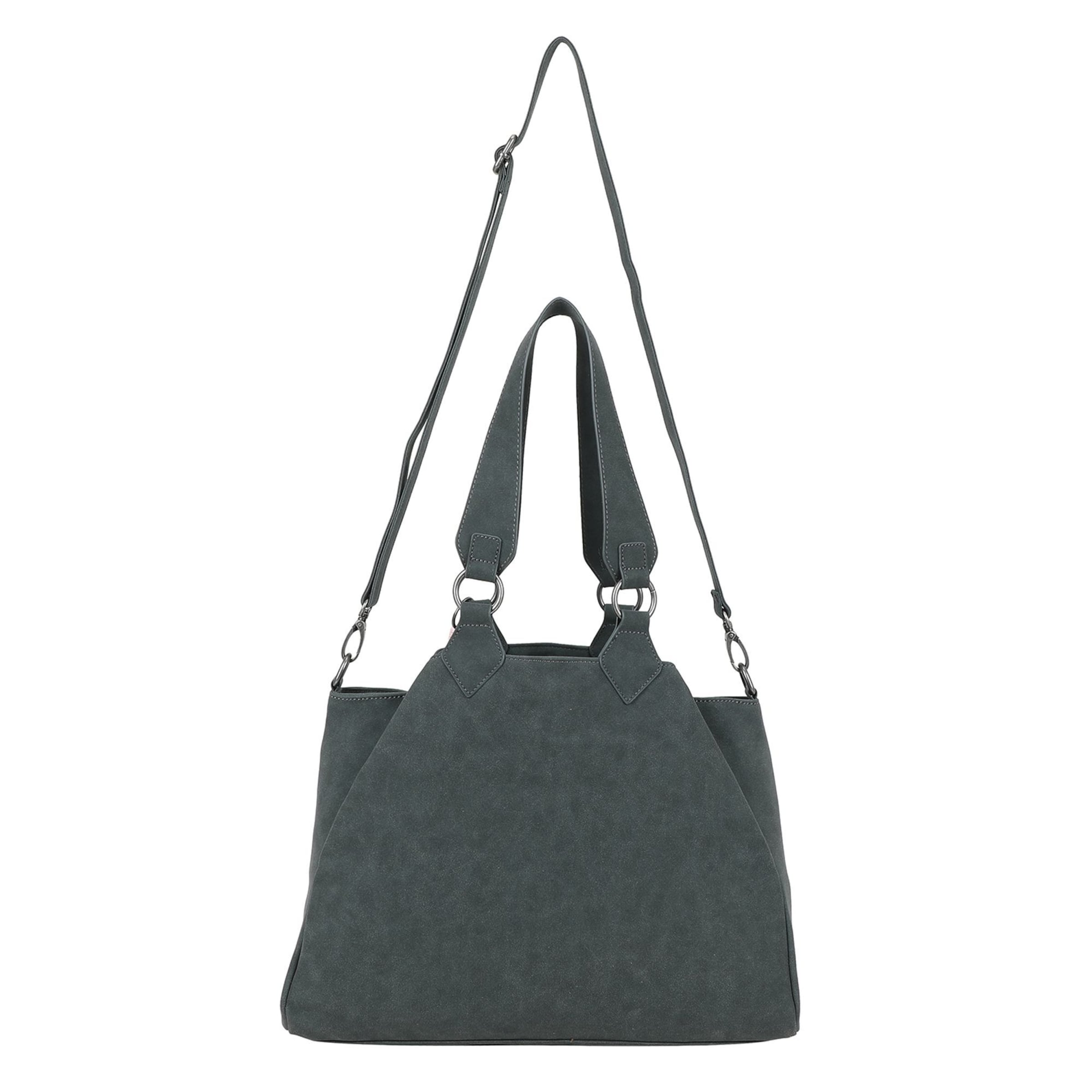 Shopper 'Maia Suede' di Fritzi aus Preußen in grigio