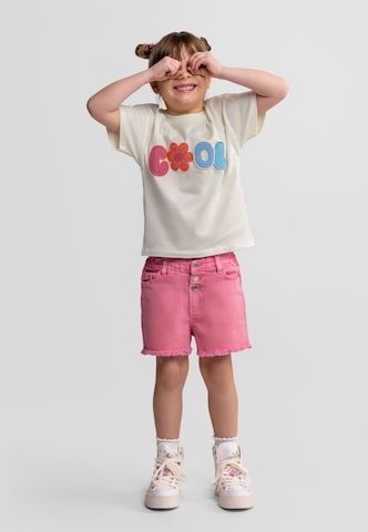 MINOTI Regular Jeans i rosa