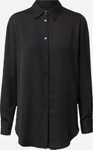 Calvin Klein Bluzka w kolorze czarny: przód