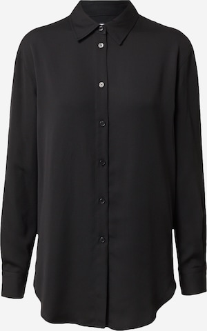 Calvin Klein Blouse in Zwart: voorkant