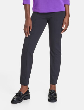 GERRY WEBER Skinny Hose in Blau