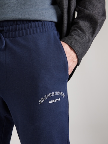 JACK & JONES Tapered Pants 'JPSTGORDON' in Blue