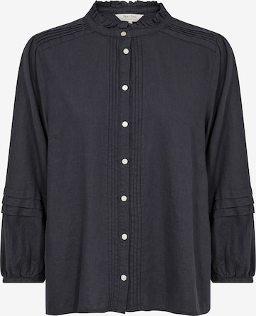 Part Two Bluse in Blau: Vorderseite