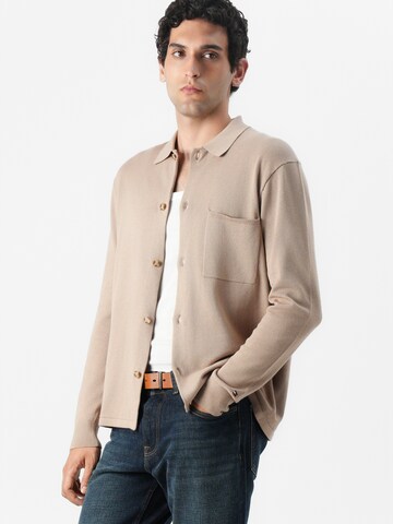 TOMMY HILFIGER Πλεκτή ζακέτα 'ESSENTIAL' σε γκρι