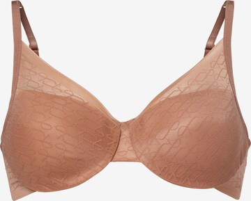 TRIUMPH T-shirt Bra in Brown: front