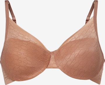 TRIUMPH T-shirt Bra in Brown: front