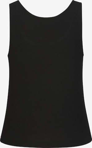 juoda LASCANA Palaidinė be rankovių: priekis