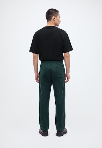 Abercrombie & Fitch - regular Pantalón 'ESSENTIAL' en verde: atrás