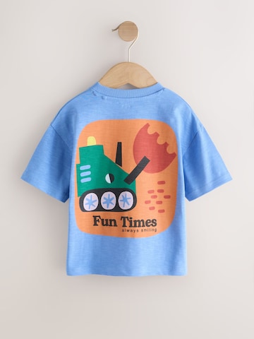 T-Shirt Next en bleu