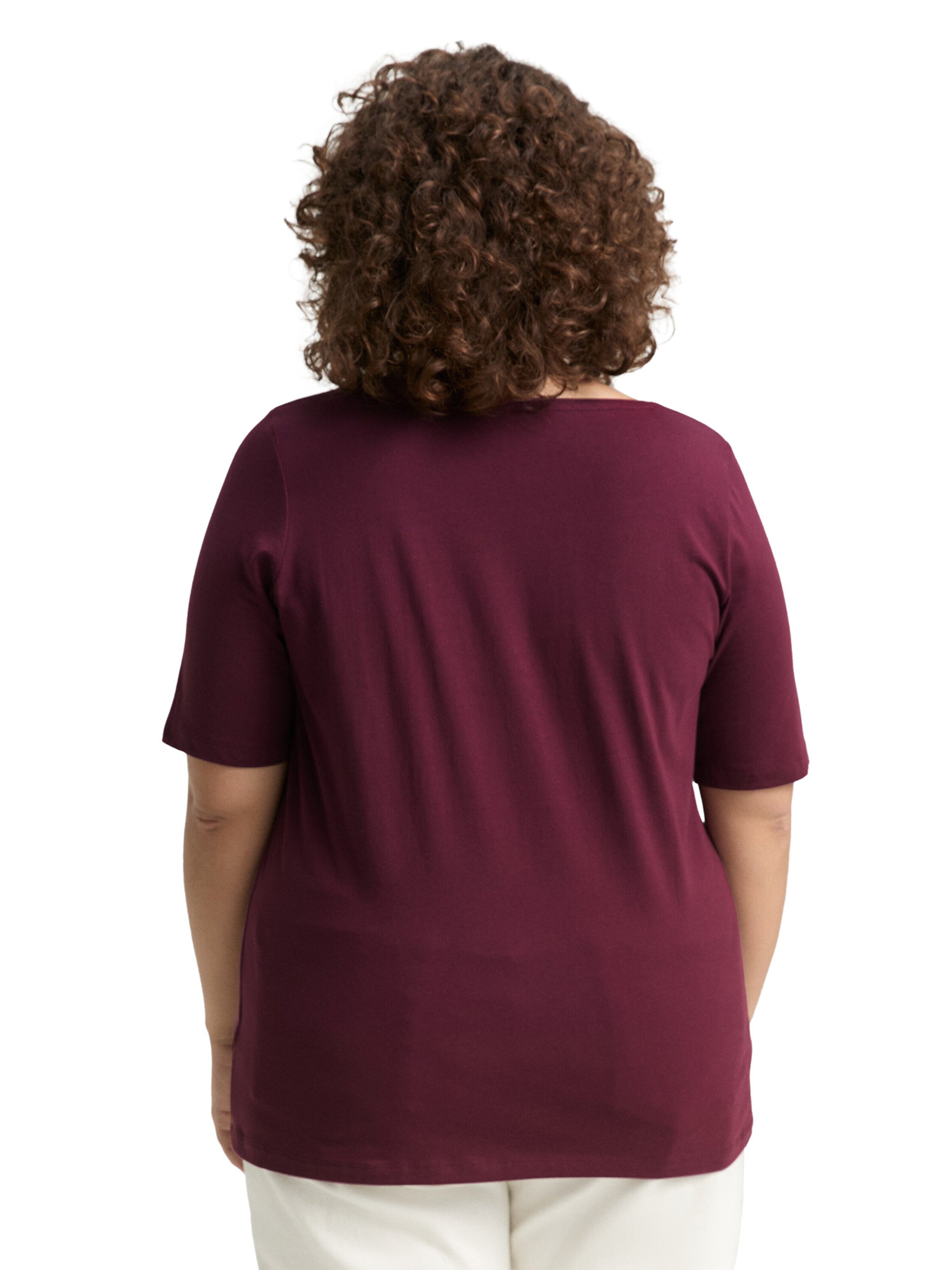 Tom Tailor Women + Shirt in Red