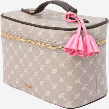 JOOP! Cosmetic Bag 'Flora' in Grey: front