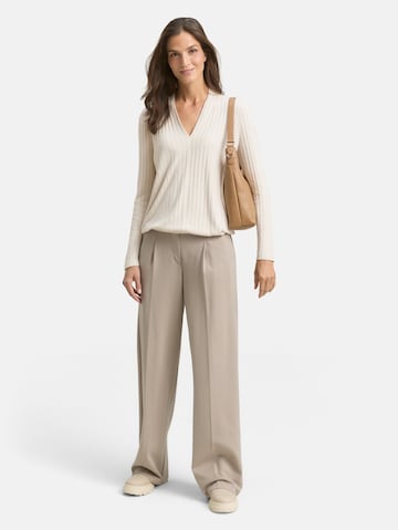 TOM TAILOR Shirt in Beige