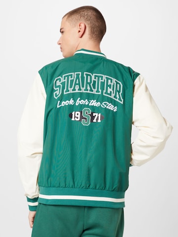 Starter Black Label Prehodna jakna | zelena barva