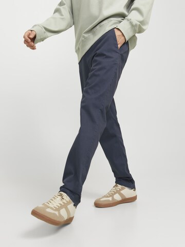 JACK & JONES Slimfit Hose in Blau