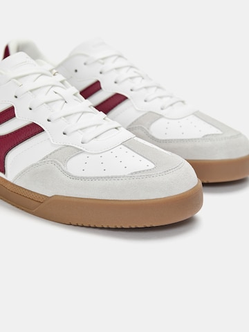 Pull&Bear Sneakers laag in Wit